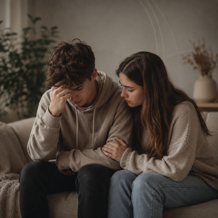 Adolescente acolhido pela família